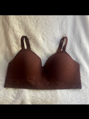 Truekind® Supportive Comfort Wireless Shaping Bra. Chocolate Brown. Size 3XL NWT